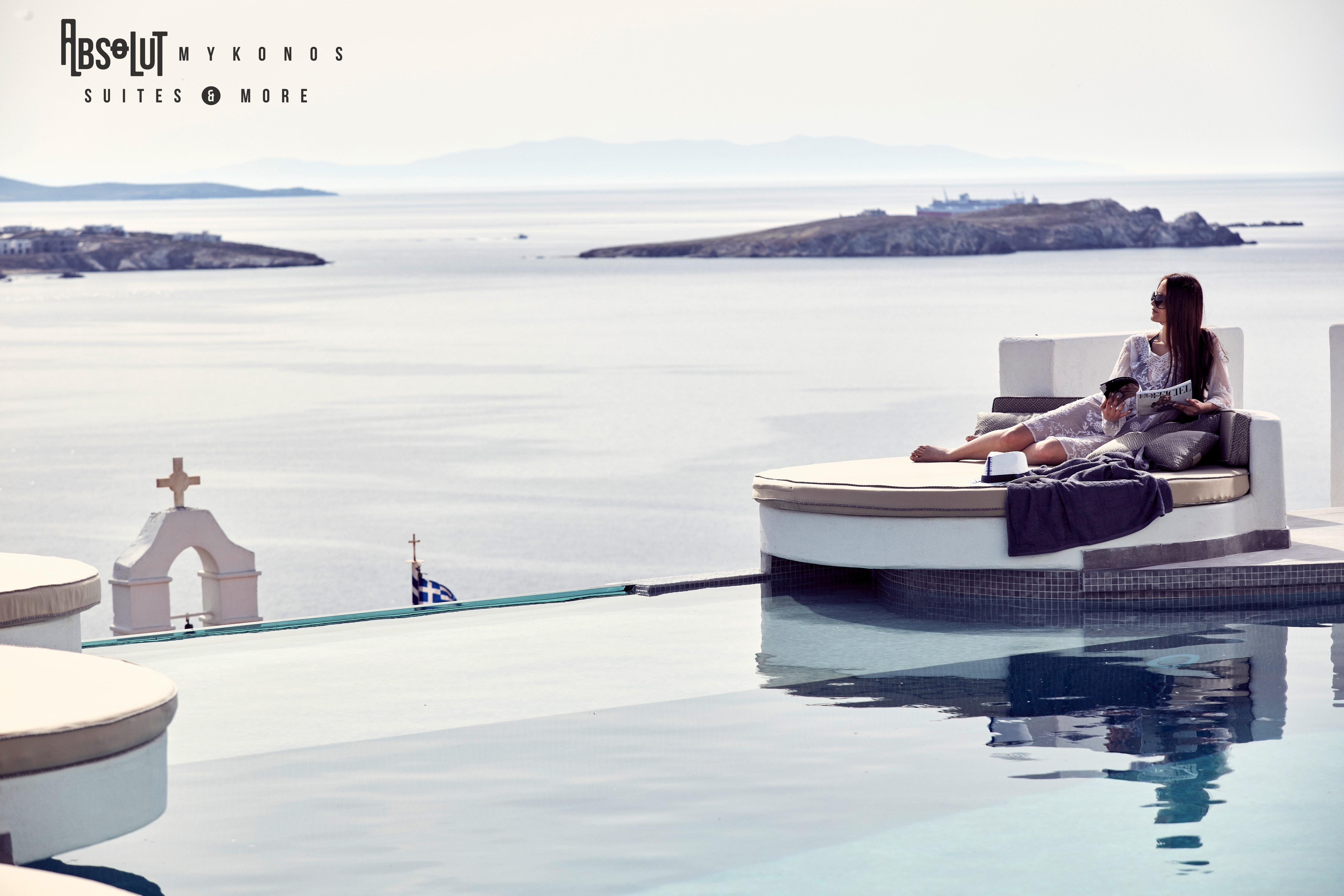 Absolute Mykonos Suites & More Mykonos Town Bagian luar foto