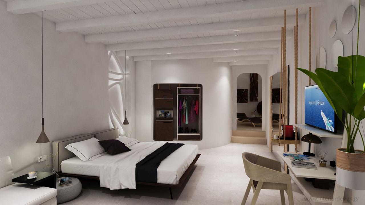 Absolute Mykonos Suites & More Mykonos Town Bagian luar foto